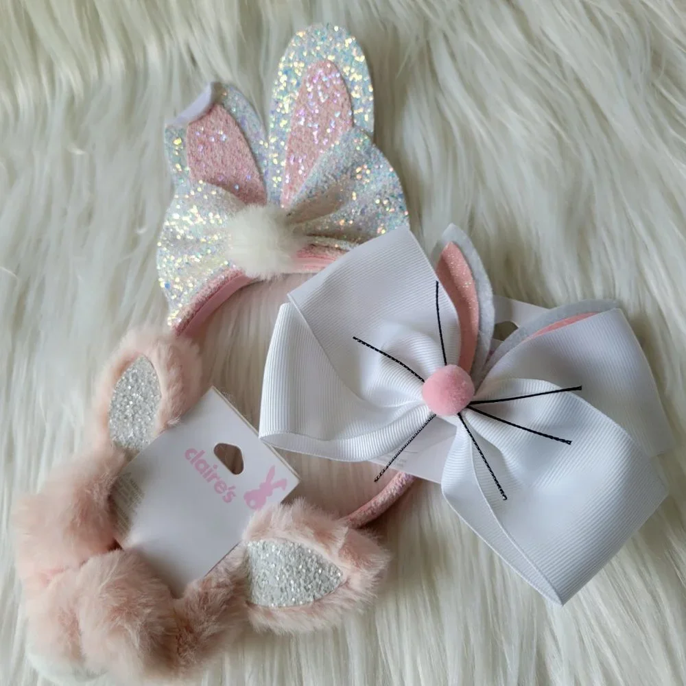 Claires’ Bunny Themed Hair Accessories Set